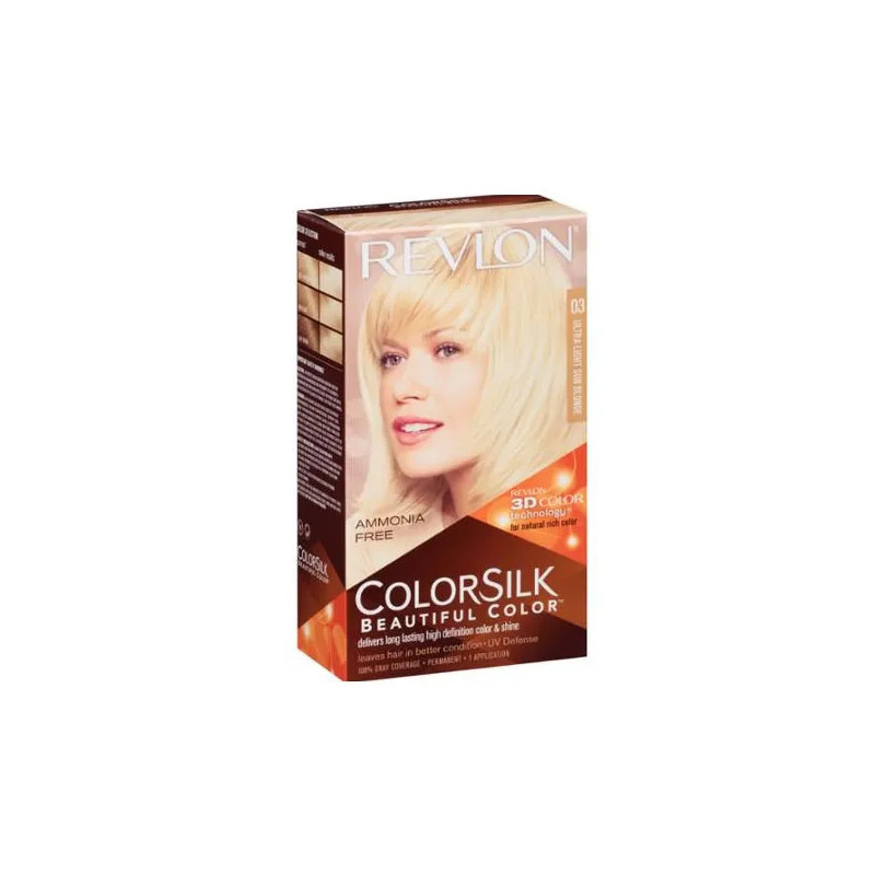 Revlon Colorsilk Sans Amoniaque  03 Ultra Light Sun Blonde 